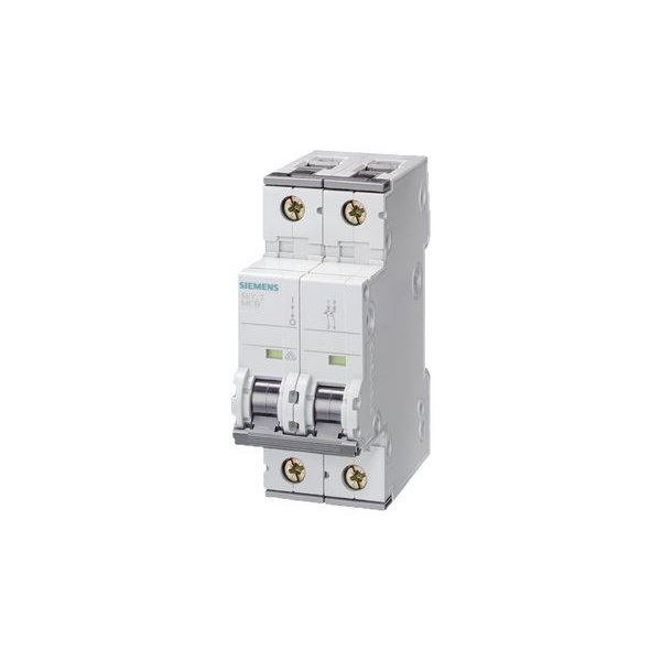 Siemens 5SY5206-6 AC/DC 10KA 2P B 6A kismegszakító (5SY5206-6)