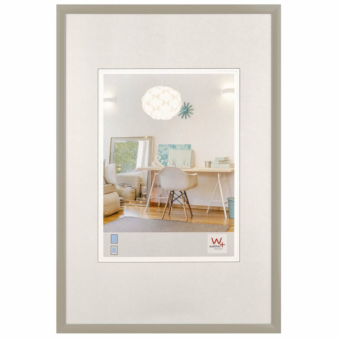 Walther KV130T New Lifestyle 22,2x31 Képkeret - Szürke (KV130T)