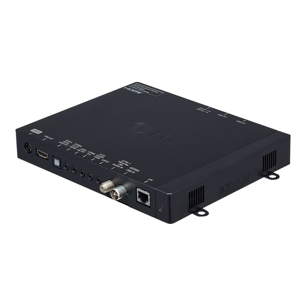 LG STB-6500 TV médialejátszó Fekete Full HD+ Wi-Fi Ethernet/LAN csatlakozás