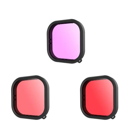 Telesin GoPro Hero9/10/11 vízálló szűrőkészlet (GP-FLT-904) (GP-FLT-904)