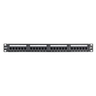 Nikomax UTP patch panel cat.6a 24 port 19