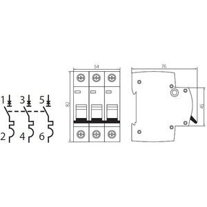 Kanlux Wyłącznik nadprądowy 3P B 40A AC (23168)