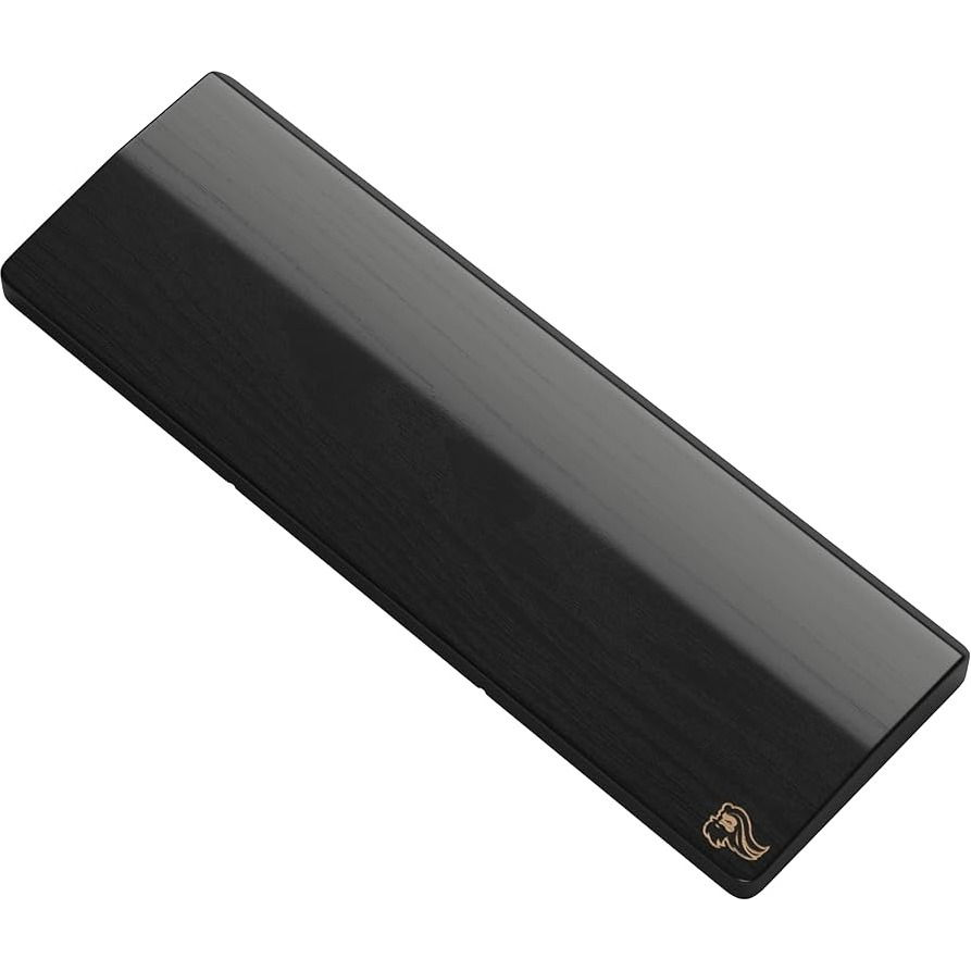 Glorious keyboard-wrist rest, Compact, wood - blackbrown (GV-75-DARK)