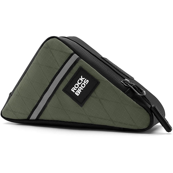 Rockbros Triangle Bike Frame Bag 0.3l - Green