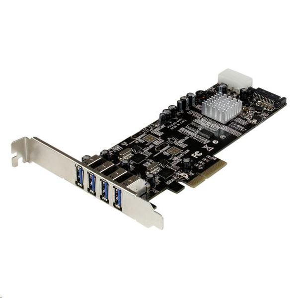 StarTech.com PEXUSB3S42V interface-kort/adapter Intern USB 3.2 Gen 1 (3.1 Gen 1)