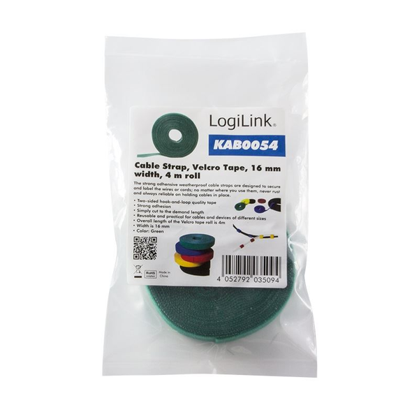 Organizér kabelů LogiLink KAB0054 páska 4 m, role