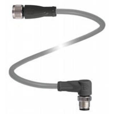Pepperl+Fuchs 240778-100000 Érzékelő-/működtető összekötő M12 Dugó, hajlított, Alj, egyenes 0.60 m Pólusszám: 5 1 db (240778-100000)