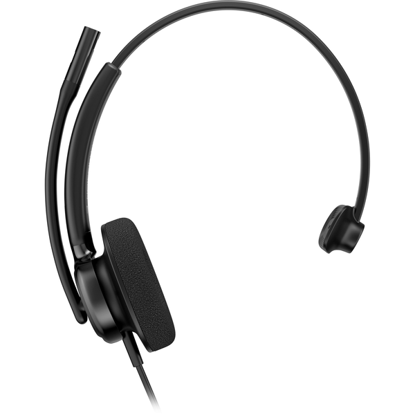 HP Poly Mission 415 моно USB слушалки с кабел, черни