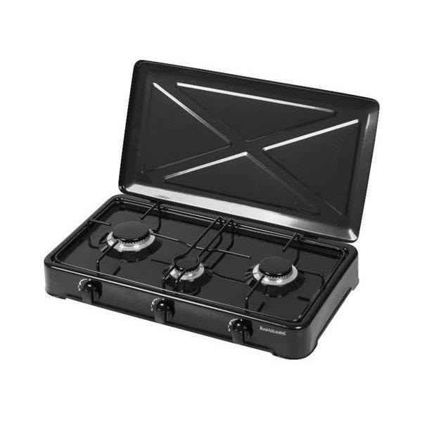 Prenosný cestovný varič nastaviteľný RAVANSON K 03 TB čierna