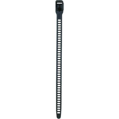 Hőstabilizált kábelkötegelő, UV és időjárás álló, 340 x 11 mm, fekete, 1 db, HellermannTyton 115-11349 SRT34011 (115-11349)