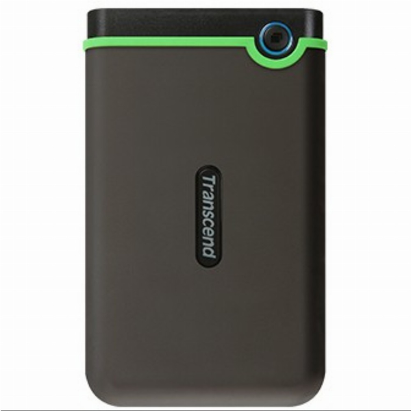 Външен твърд диск Transcend Slim StoreJet 25M3S 2.5 инча 2TB USB 3.1 Сив