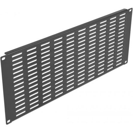 Delock 19 hálózati kabinet panel hosszanti ventillációs nyílásokkal 4U fekete (66682) (66682)