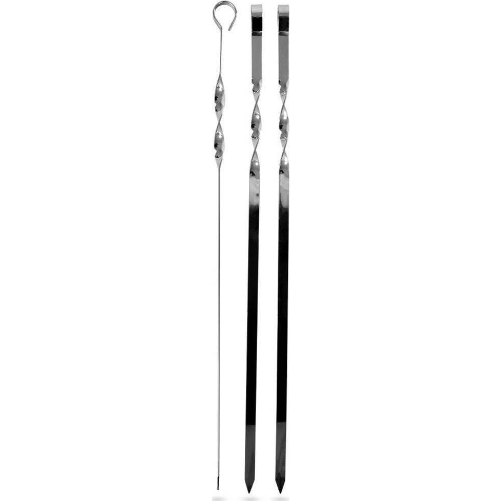Csavart Grill Nyárs - 3 db, 45 cm (152556)