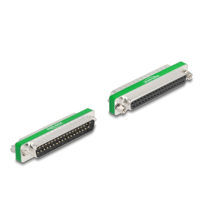 Delock RF/EMI interferencia elnyomó szűrő D-Sub 37 tűs apa anya aluláteresztő szűrő képességgel (66480) (66480)