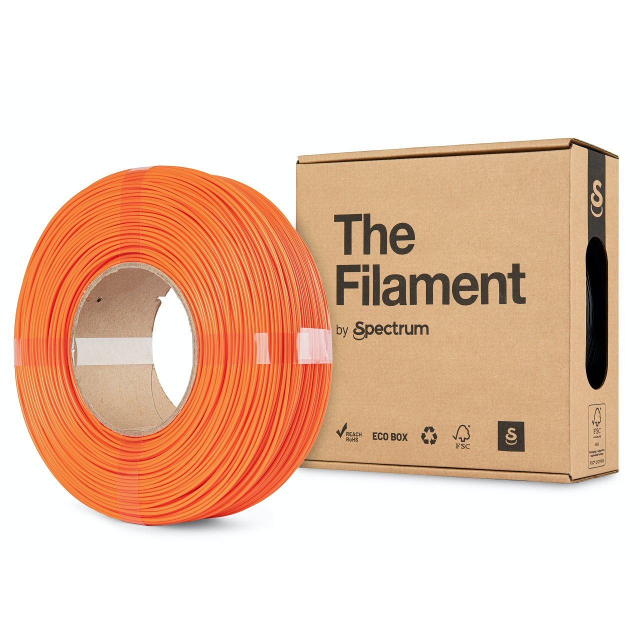 The Filament ReFill PLA 1,75mm Machinery Orange 1kg (TF-24053)