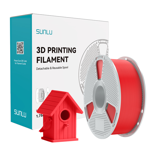 Gimmik FILAMENT SUNLU ASA 1.75MM 1KG (CZERWONY)