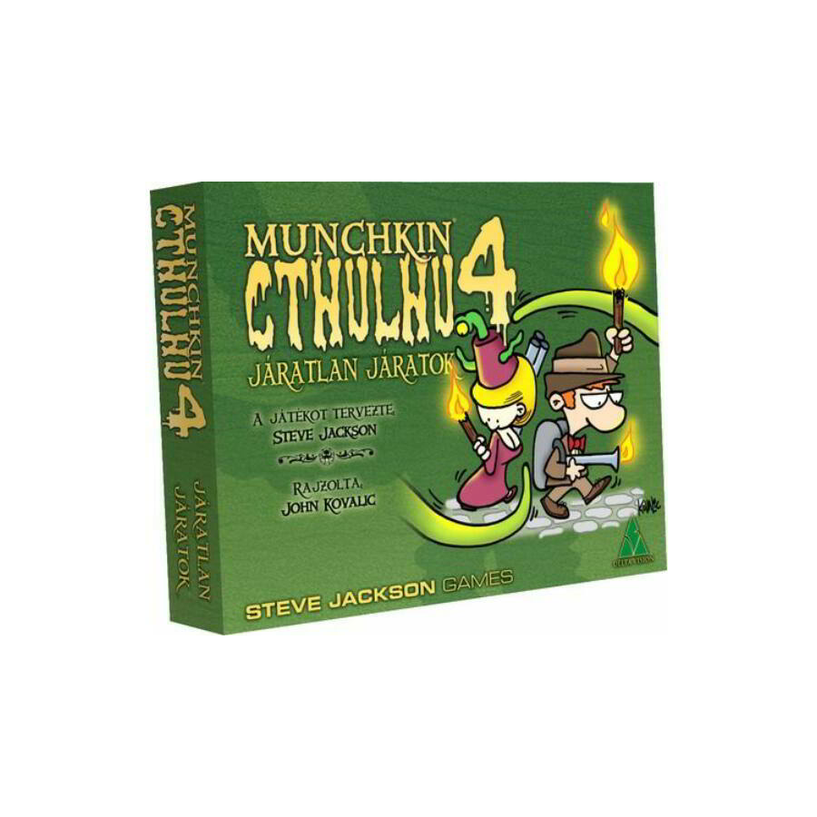 Munchkin Cthulhu 4 Járatlan járatok társasjáték kiegészítő (DEL34608)