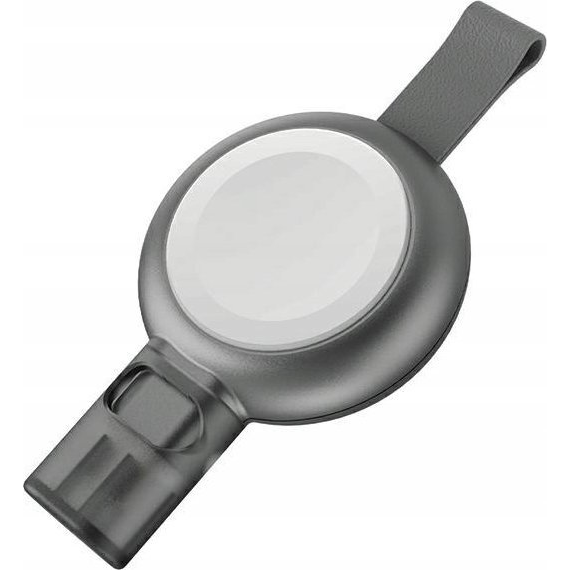 Energea WatchPod 3 Apple Watch Type-C vezetéknélküli gyorstöltő, 5W, fekete ( )