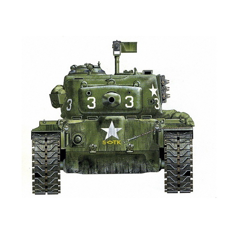 HobbyBoss M26A1 Pershing Heavy Tank műanyag összeépíthető makett (1:35) (MHB-82425)