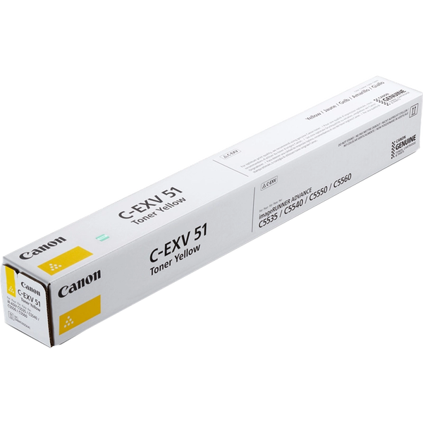 Canon 0484C002 tonerpatron 1 stk Original Gul