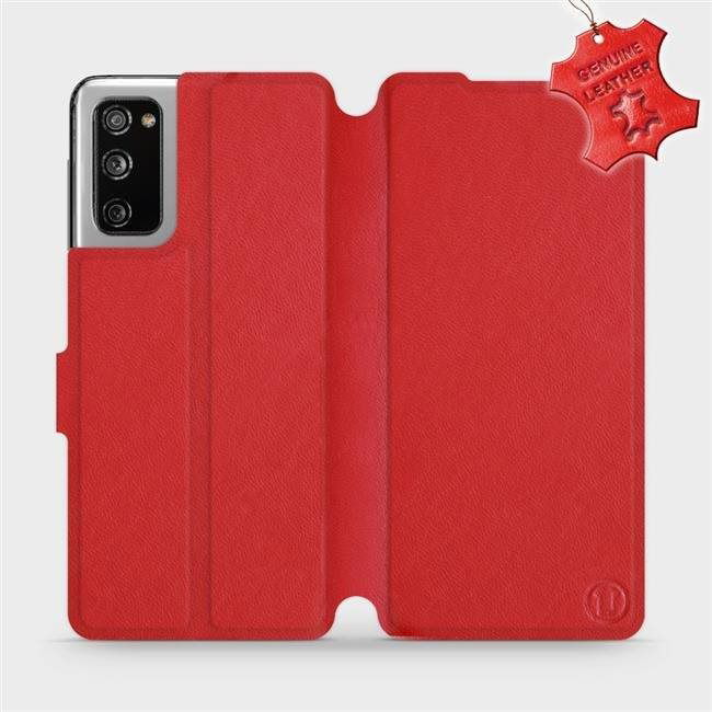 Flip case for Samsung Galaxy S20 FE - Red - leather - Red Leather (5903516466979)