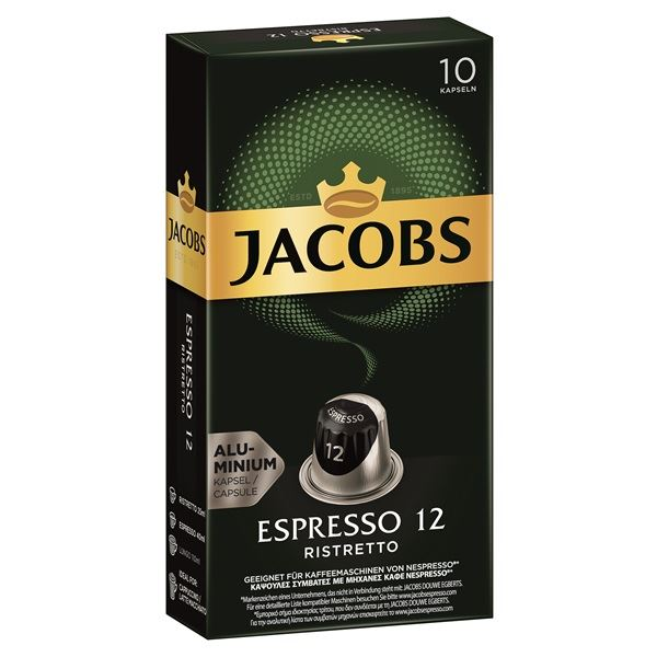Douwe Egberts Jacobs Espresso Ristretto kávékapszula 10db (4057020)