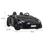 Ramiz Lamborghini SVJ DRIFT Elektromos autó - Fekete