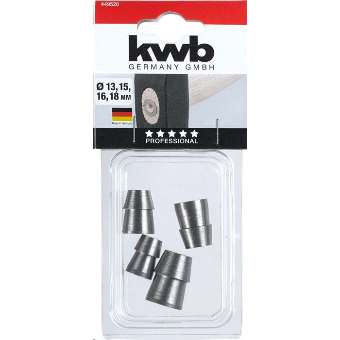 KWB PROFI kalapácsfej rögzítő gyűrű ék készlet, 4 db (449520) (449520)