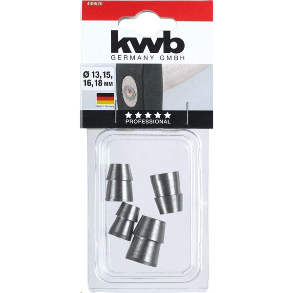 KWB PROFI kalapácsfej rögzítő gyűrű ék készlet, 4 db (449520)