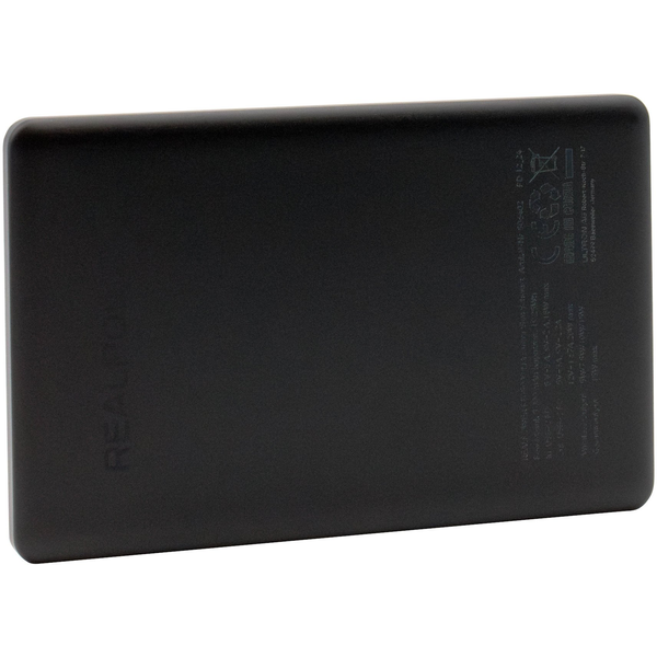 REALPOWER PB-5000 MAG ultra slim,5000 mAh,Schwarz