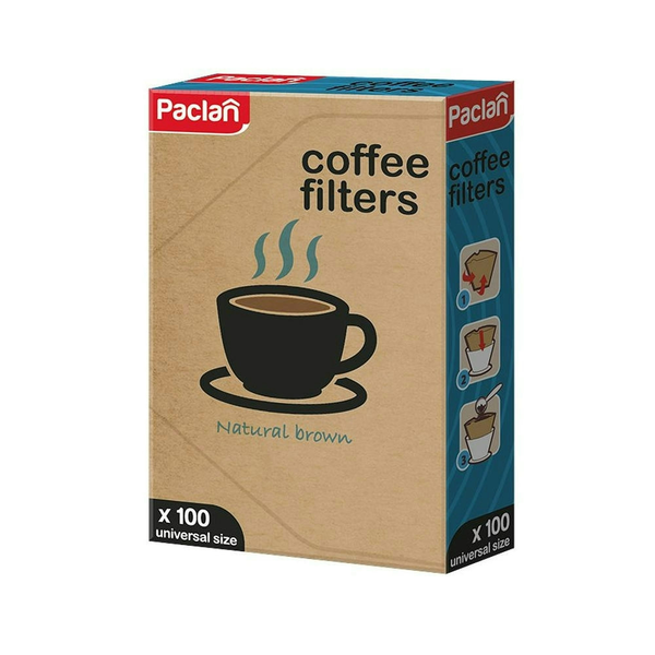 Paclan GA5700 Kávéfilter - Barna (100db/csomag)