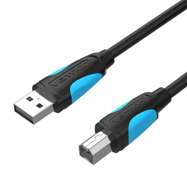 Vention VAS-A14-B100 cavo USB USB 2.0 1 m USB A USB B Nero, Bianco