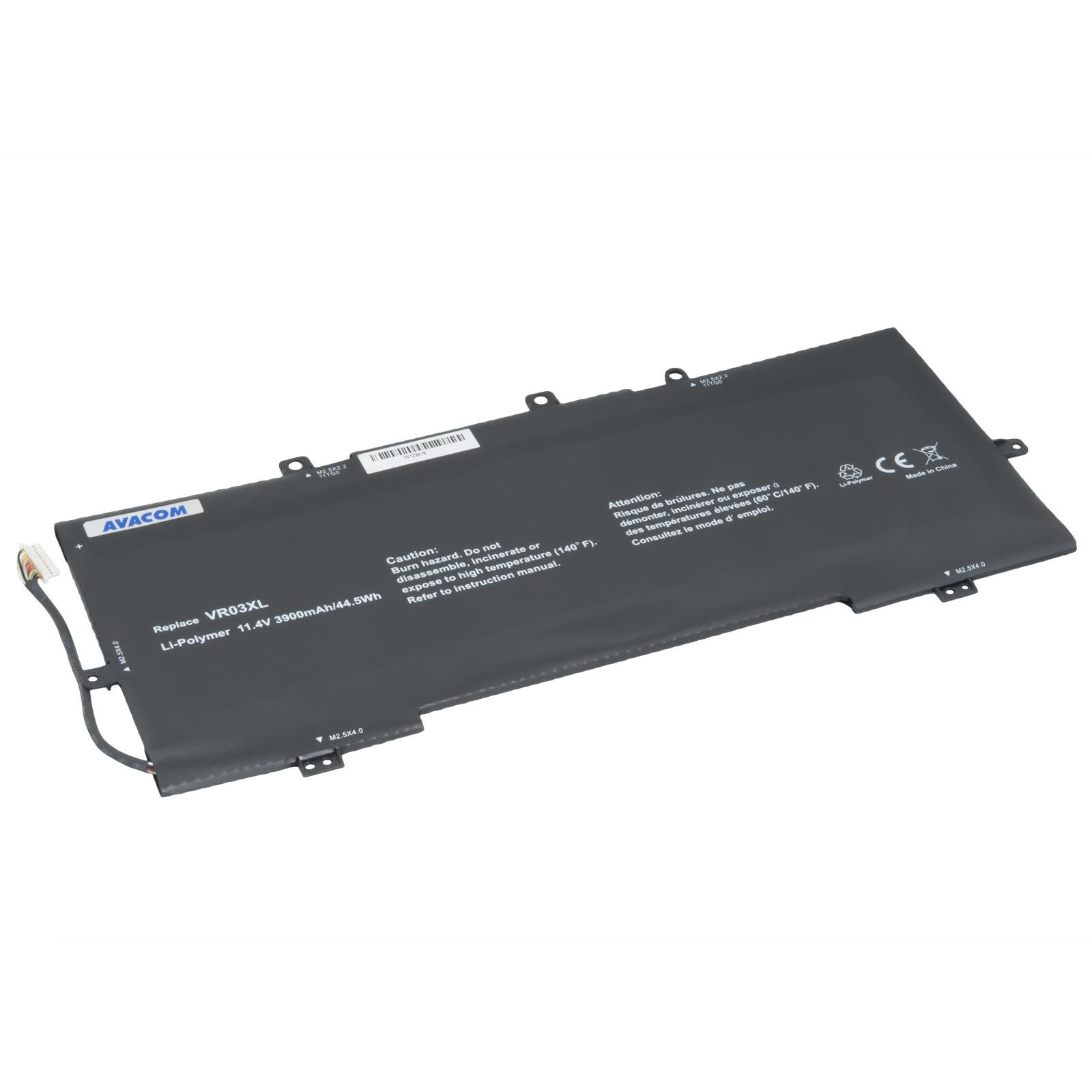 Batéria pre notebooky HP, Compaq AVACOM lítium-polymérová 44 Wh mAh, 3900 (NOHP-VR03XL-P39)