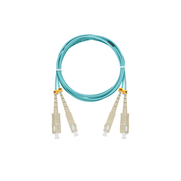 NIKOMAX OM3 Оптичен кабел 1m Син, Мрежови кабели