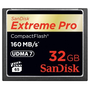 Карта памет SANDISK Extreme PRO, CompactFlash, 32GB VPG-65, 160 Mb/s