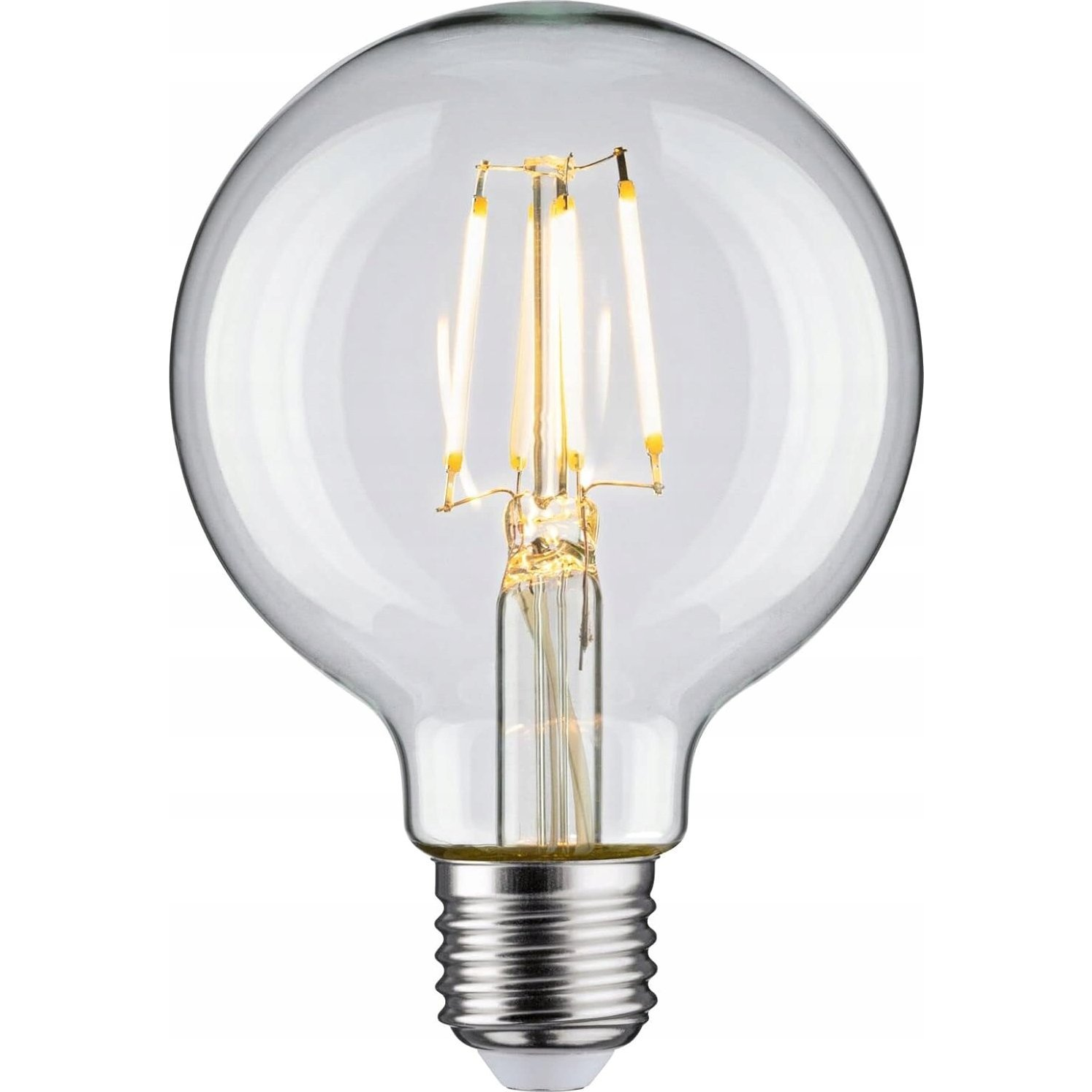 Paulmann 28954 LED EEK F (A - G) E27 Gömb forma 4.8 W = 40 W Melegfehér (Ø x Ma) 80 mm x 120 mm 1 db (PL28954)
