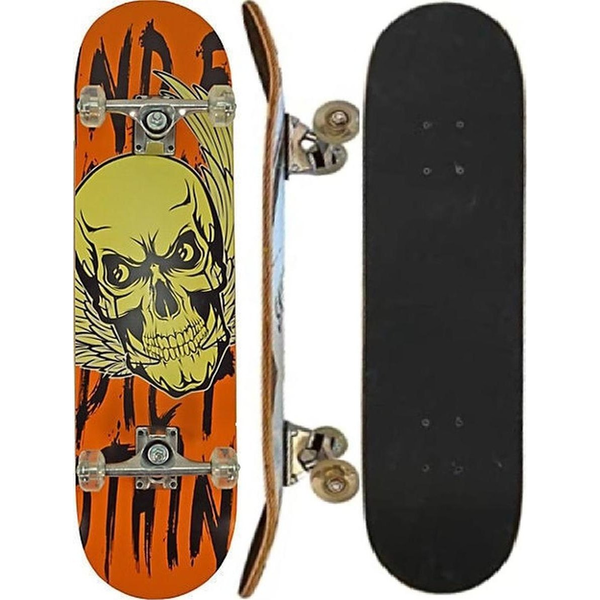 Deskorolka Best Sporting DESKOROLKA DREWNIANA SKULL BEST SPORTING