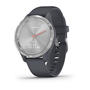 Ceas smartwatch Garmin Vivomove 3S, Silver, Blue