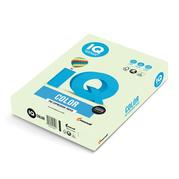 Iq Papel Multifunción Color 250h 160 G. A4 Verde Gn27