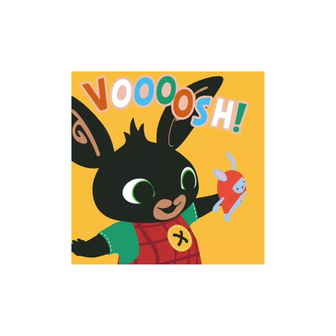 Carbotex Bing nyuszi és Hoppity pamut varázstörölköző 30 x 30 cm - Mintás (R)