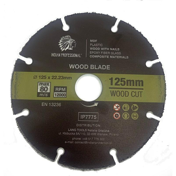 UNIVERSAL DISC 125mm INDIAN PROFESSIONAL