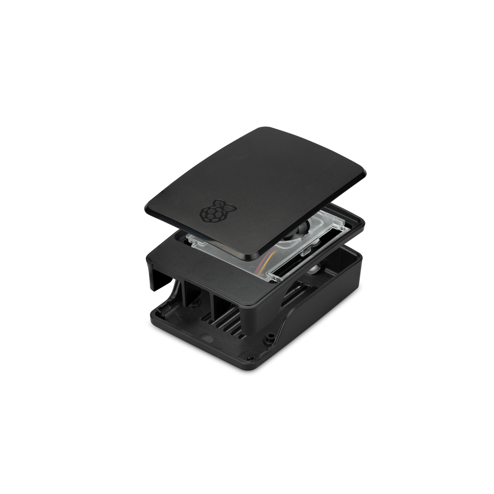 Raspberry Pi 5 ház - Fekete/Szürke (SC1160)