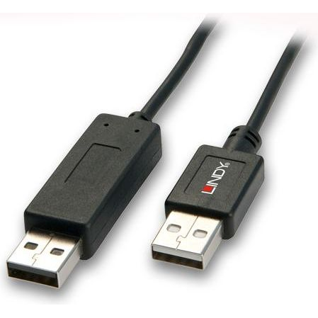 Lindy 42617 USB-kabel 1 m Zwart