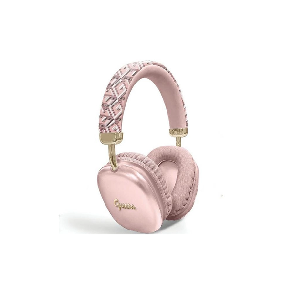 Guess slúchadlá na uši Bluetooth GUBHK1GCTCSP ružová/pink Gcube Metallic S