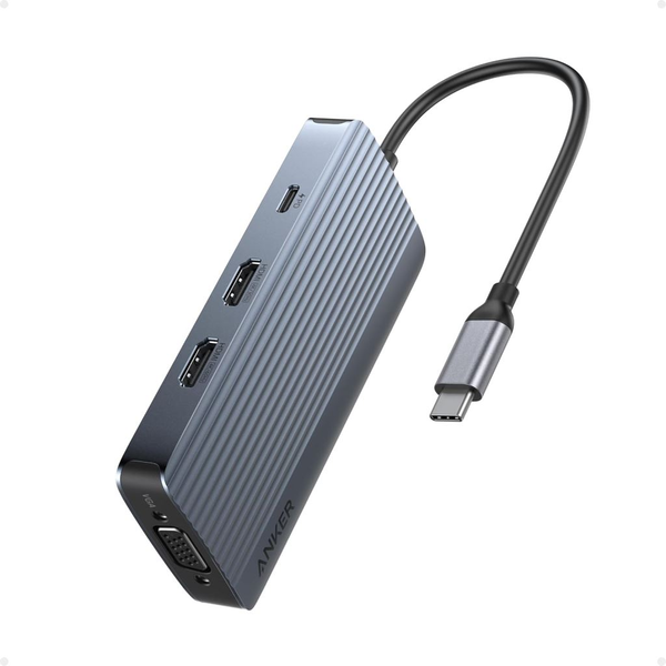 Anker 8-in-1 Triple Display USB-C Hub (A83790A1)