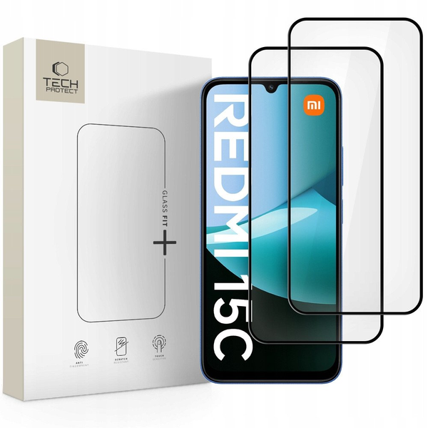 Tvrdené sklo Tech-protect pre Xiaomi Redmi 15C 2 ks