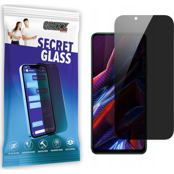  GrizzGlass Szkło prywatyzujące GrizzGlass SecretGlass Xiaomi POCO X4 Pro