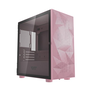DarkFlash DLM21 Mesh Pink táp nélküli M-ATX ház rózsaszín