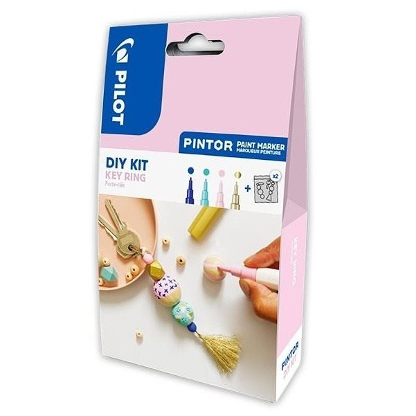 Pilot Pintor Extra Fine, akril, 4 db-os szett / kulcstartó (3131910572527)