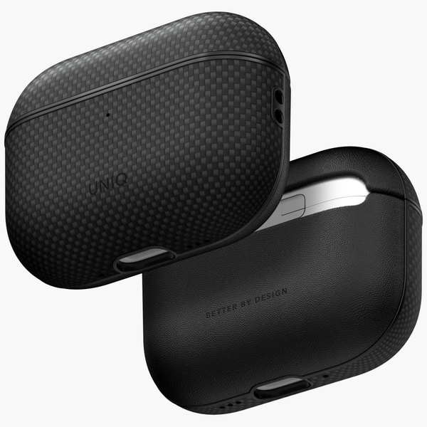 UNIQ Keva Prime Apple AirPods Pro 3 aramid tok fekete SP115738